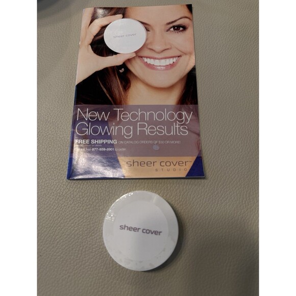 SHEER COVER Conceal & Brighten TRIO Concealer LIGHT/MEDIUM Full Size NEW Sealed - Picture 1 of 2